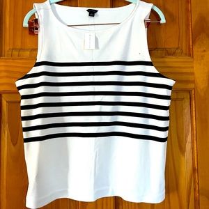 New ann Taylor off white/light cream tank.